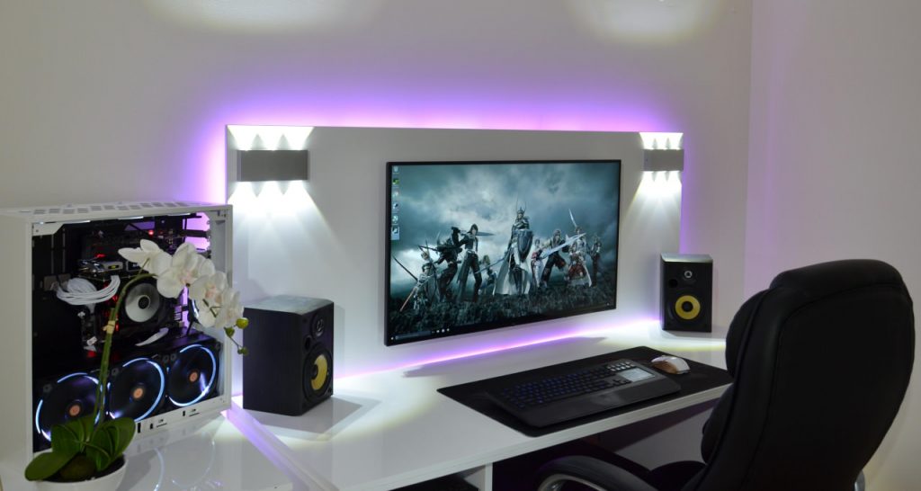 clean and simple pc setup