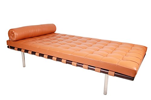 light brown barcelona pavilion day bed